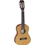 R122-1/4 Ortega Family Series R122 1/4 Size Classical Guitar Satin Cedar Top 0.25
