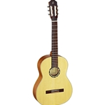 Ortega Family Series R121 4/4 Natural
Satin Spruce Top Guitar W/Bag