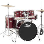 Pearl Red Roadshow Drumset