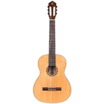 Ortega R122G 4/4 Family Series Cedar Top Classical Guitar - Gloss, W/Bag