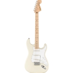 0378002505 Fender Affinity Series Stratocaster, Maple Fingerboard, White Pickguard, Olympic White