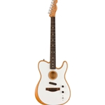 0972213280 Fender Acoustasonic Player Telecaster, Rosewood Fingerboard, Arctic White