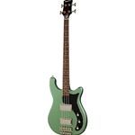 EBEMWGMNH1 Epiphone Embassy Bass Guitar - Wanderlust Green Metallic