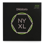 D'addario  D'Addario NYXL45105 Nickel Wound Bass Guitar Strings - .045-.105 Light Top/Medium Bottom, Long Scale