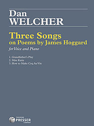 Three Song on Poems by James Hoggard - Piano Vocal