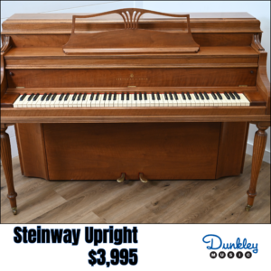 1982 Steinway Upright Piano