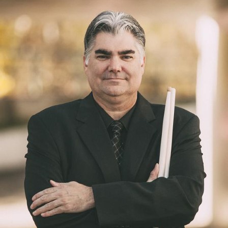 Frank Mastropaolo is a drum teacher at the Dunkley School of Music in Idaho.