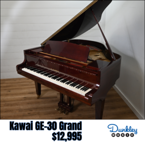 2008 Kawai GE-30 Mahogany Grand Piano