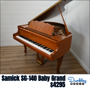 1993 Samick SG-140AF Baby Grand Piano