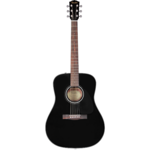 Fender CD-60 Dreadnought V3 w/Case, Black