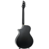 Breedlove Discovery S Concert Satin Black CE European-African Mahogany Acoustic Guitar - Image 4