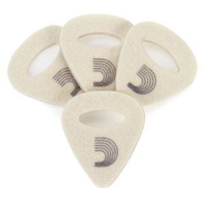 D'Addario Planet Waves Ukulele Felt Picks, 3.00mm 3.0 mm 4 Pack