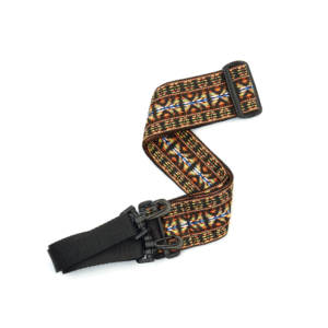 D'addario Nylon Woven Banjo Strap - Yellow Hootenanny