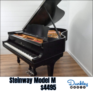 Used 1921 Steinway Model M Ebony Satin