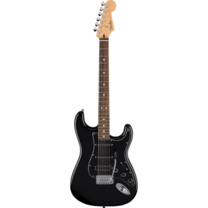 Fender Standard Stratocaster HSS, Laurel Fingerboard, Black Pickguard, Black Candy Cola